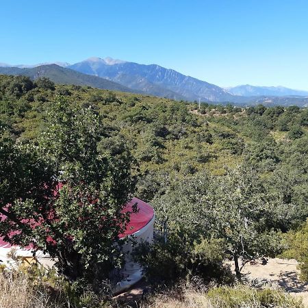 Yourte Contemporaine Avec Magnifique Vue Sur Les Montagnes Rigarda Exterior photo